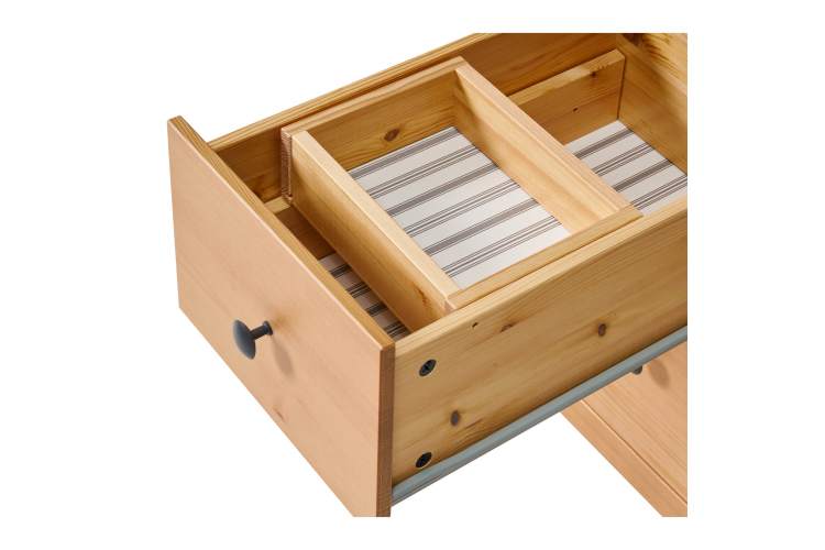 Письменный стол КЫМОР 155х65 Светло-коричневый-11