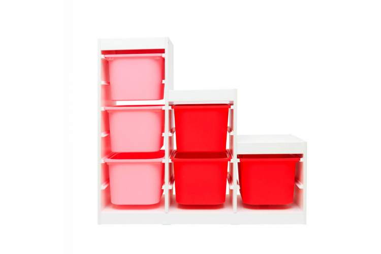 Каркас стеллажа СЫНОД 99х91х44 Белый-1