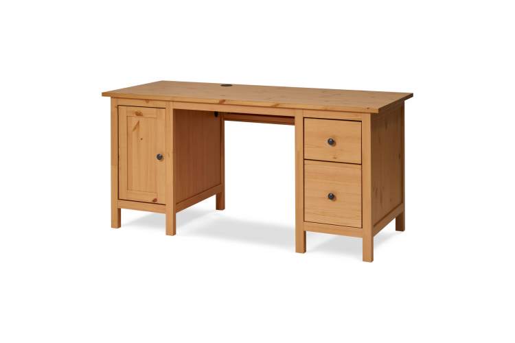 Письменный стол КЫМОР 155х65 Светло-коричневый-5