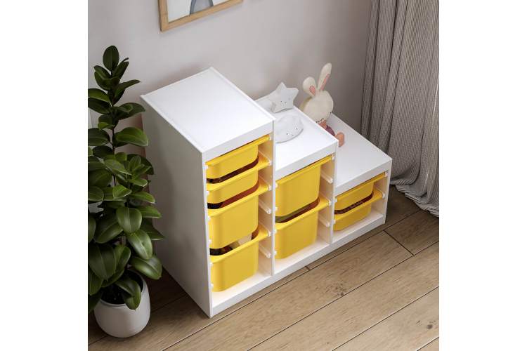 Каркас стеллажа СЫНОД 99х91х44 Белый-4