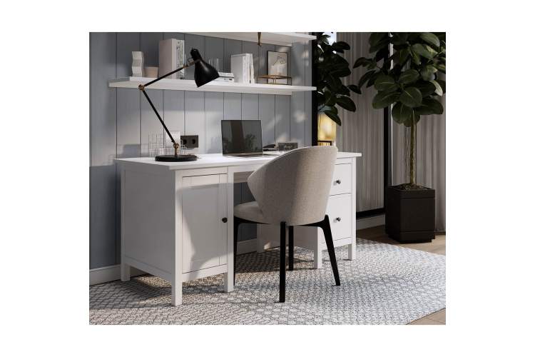 Письменный стол КЫМОР 155х65 Белый-2