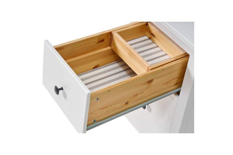 Письменный стол КЫМОР 155х65 Белый-11