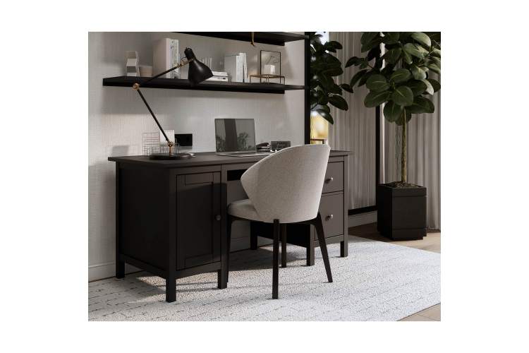 Письменный стол КЫМОР 155х65 Черный-2