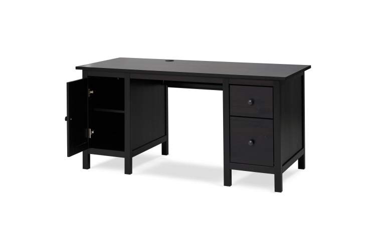Письменный стол КЫМОР 155х65 Черный-7