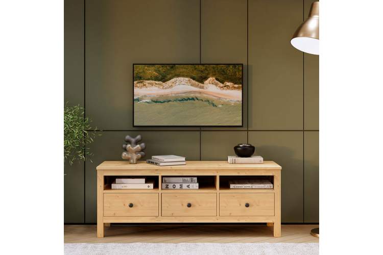 ТВ-тумба КЫМОР 148 Светло-коричневый-2