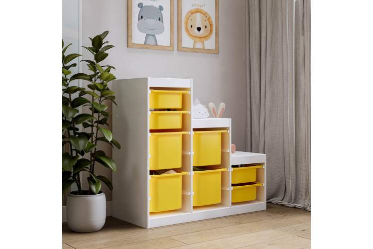 Каркас стеллажа СЫНОД 99х91х44 Белый-2