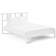 Кровать ВОЙВЫВ 140x200 Белый