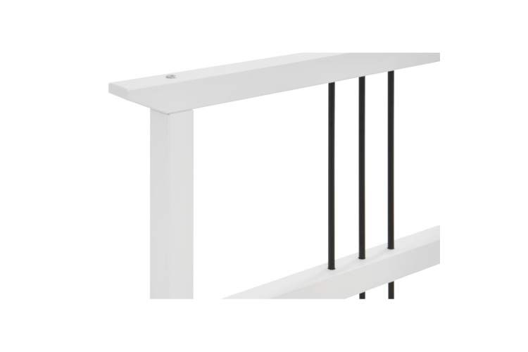 Кровать ВОЙВЫВ 160x200 Белый-9