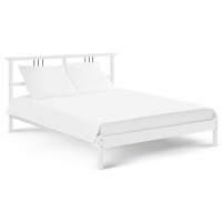 Кровать ВОЙВЫВ 160x200 Белый