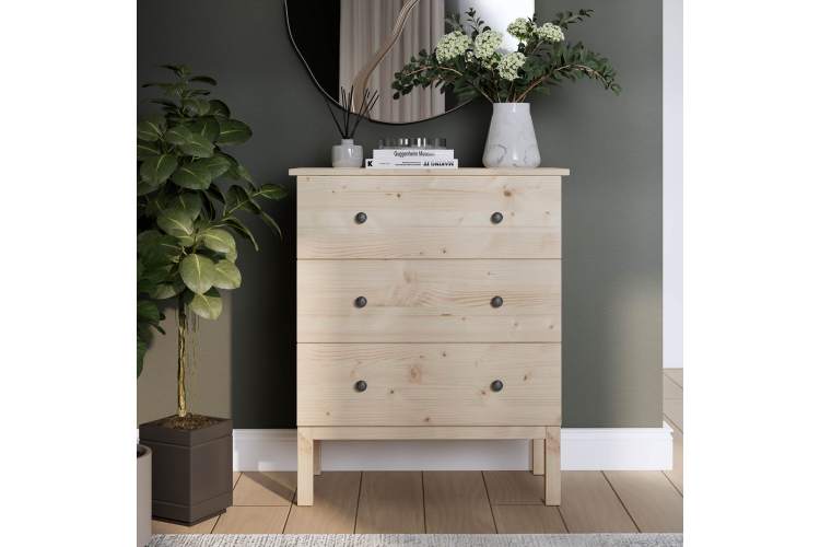 Комод ТИРАНА 3 ящика Без отделки-3