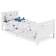 Кровать раздвижная СЫНОД 80х200 Белый