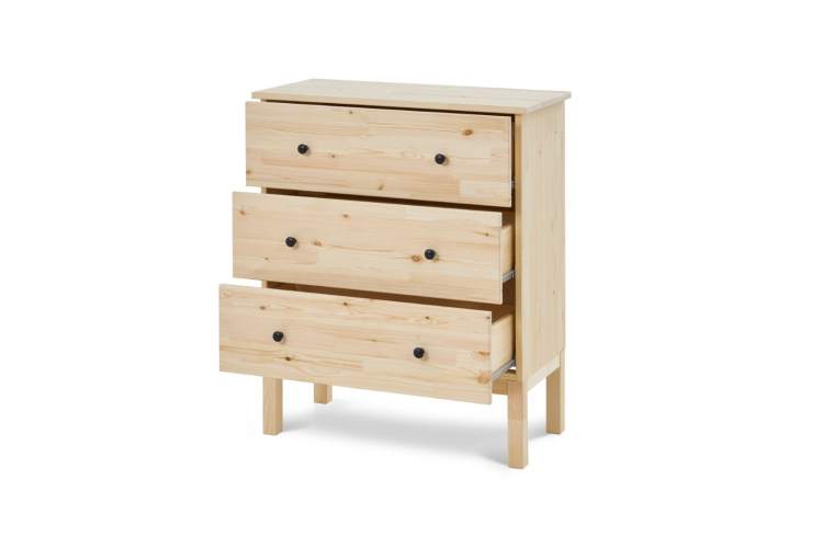 Комод ТИРАНА 3 ящика Без отделки-4