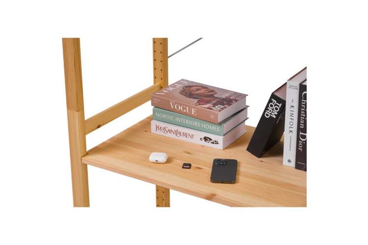 Этажерка УДОРА 5 полок 89х210х50 Светло-коричневый-5