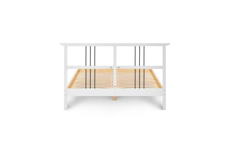 Кровать ВОЙВЫВ 140x200 Белый-11