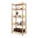 Этажерка УДОРА 5 полок 89х210х50 Светло-коричневый