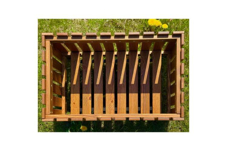 Кашпо-трансформер ВЫЛЬГОРТ Темно-коричневый-8