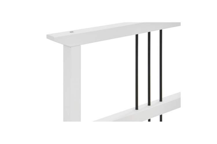 Кровать ВОЙВЫВ 140x200 Белый-9