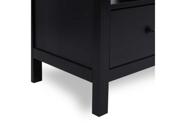 ТВ-тумба КЫМОР 148 Черный/Светло-коричневый-7