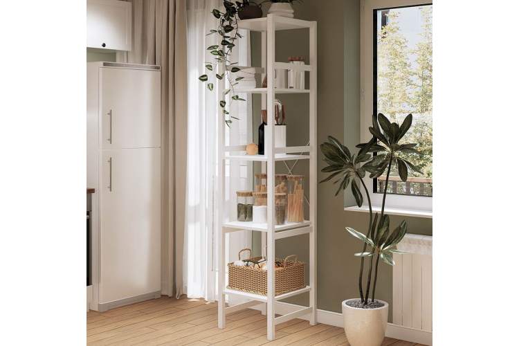 Этажерка УДОРА 5 полок 49х210х50 Белый-2