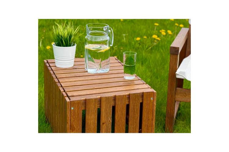 Кашпо-трансформер ВЫЛЬГОРТ Темно-коричневый-4