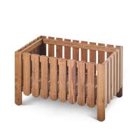 Кашпо-трансформер ВЫЛЬГОРТ Темно-коричневый