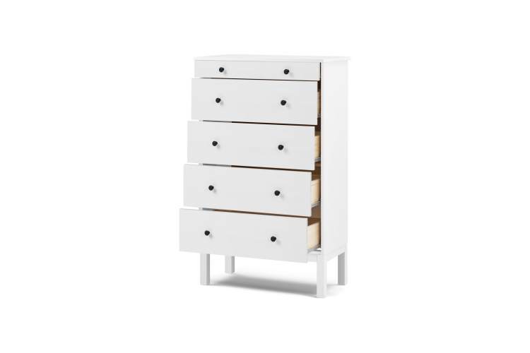 Комод ТИРАНА 5 ящиков 79 Белый-7