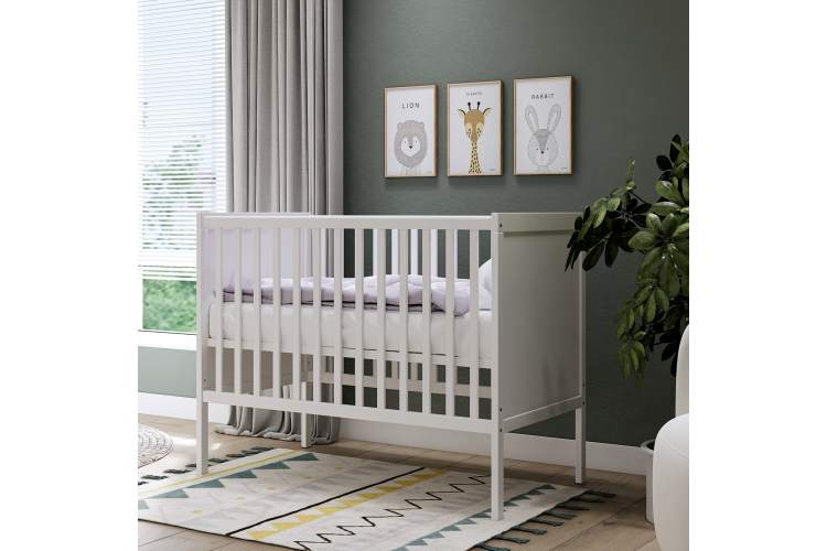 Кровать детская КОЧ 60х120 Белый-3