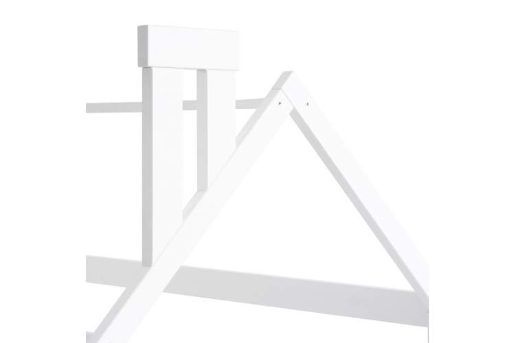 Кровать-домик детская ОШ 80х160 Белый-11