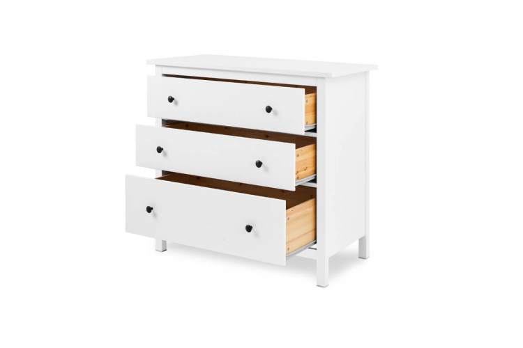 Комод КЫМОР 3 ящика Белый-4