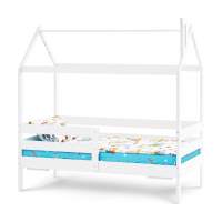 Кровать-домик детская ОШ 80х160 Белый