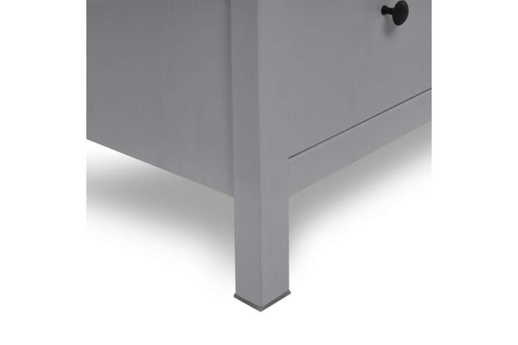 Комод КЫМОР 3 ящика Серый/Светло-коричневый-9