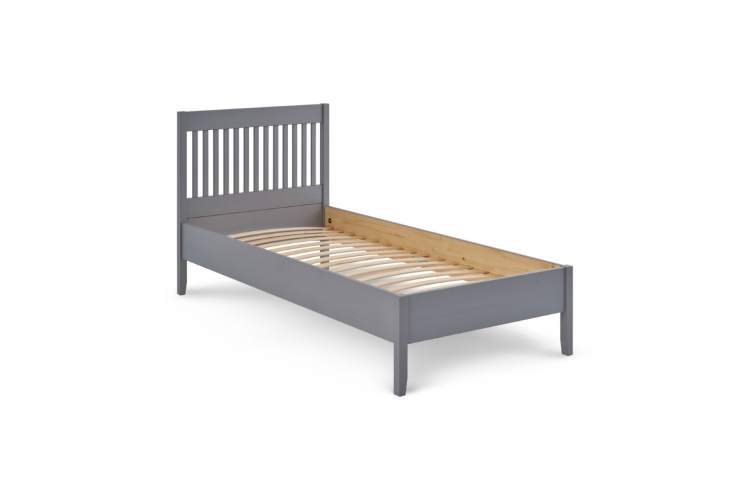 Кровать ИЛЕКСА 90х200 Серый-5