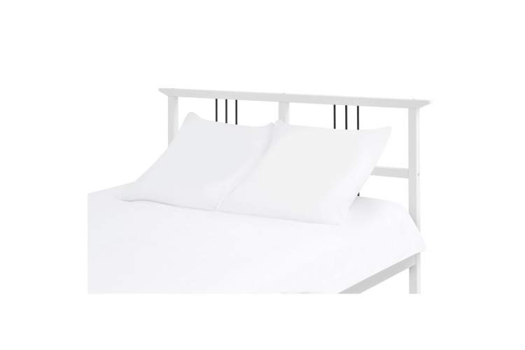 Кровать ВОЙВЫВ 140x200 Белый-8