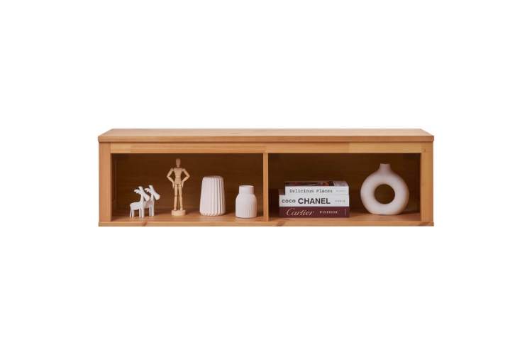 Полка навесная КЫМОР 124 Светло-коричневый-1