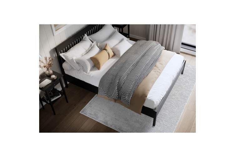 Кровать ИЛЕКСА 160х200 Черный-4