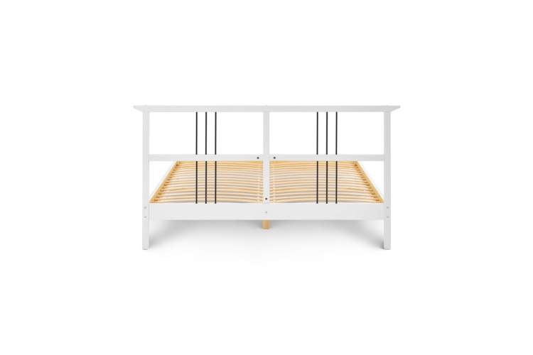 Кровать ВОЙВЫВ 160x200 Белый-11