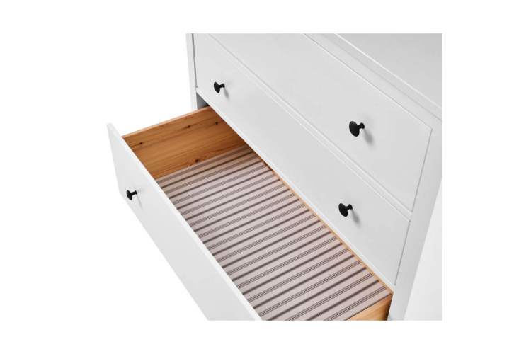 Комод КЫМОР 3 ящика Белый-6