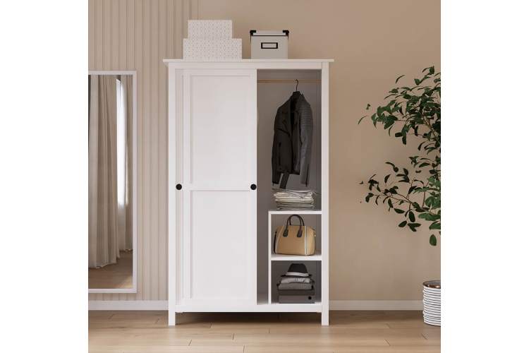 Шкаф раздвижной КЫМОР Белый-3