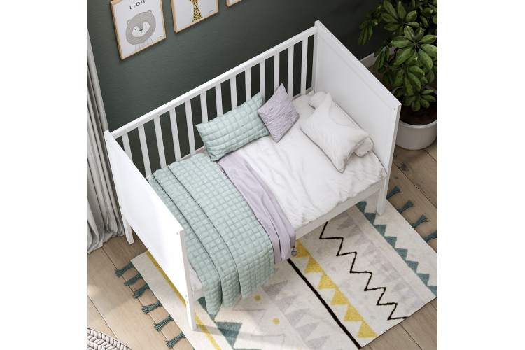 Кровать детская КОЧ 60х120 Белый-4