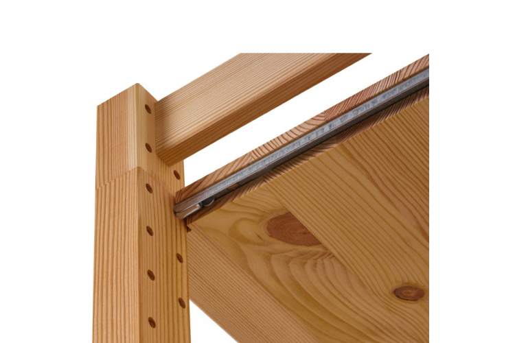 Этажерка УДОРА 5 полок 89х210х50 Светло-коричневый-6