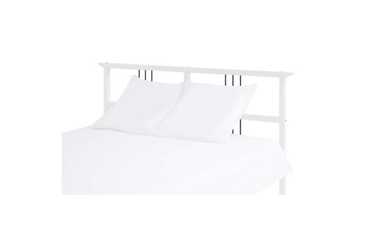 Кровать ВОЙВЫВ 160x200 Белый-8