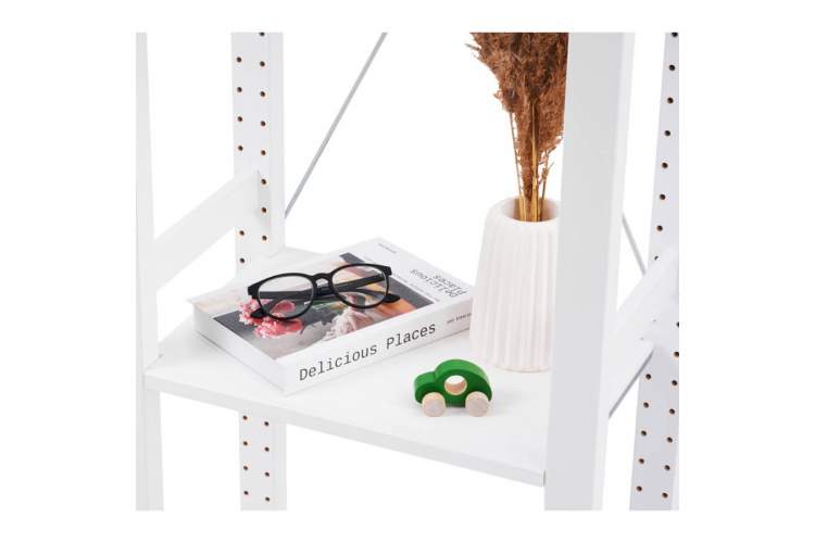 Этажерка УДОРА 5 полок 49х210х30 Белый-5