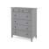 Комод КЫМОР 6 ящиков Серый