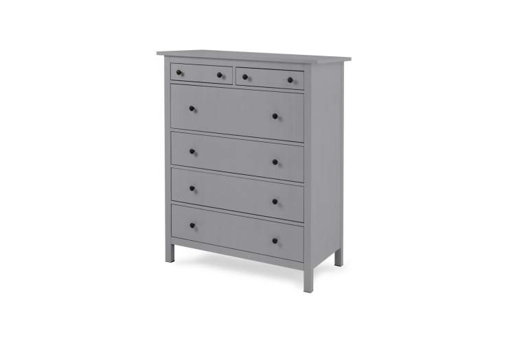 Комод КЫМОР 6 ящиков Серый-2
