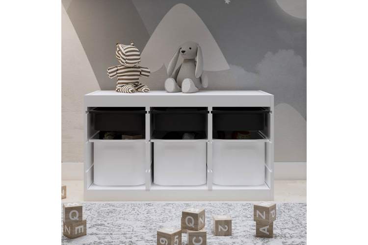 Каркас стеллажа СЫНОД 94х52х44 Белый-3