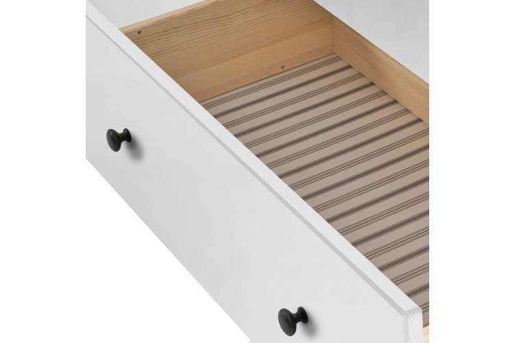 Комод ТИРАНА 6 ящиков Белый-10