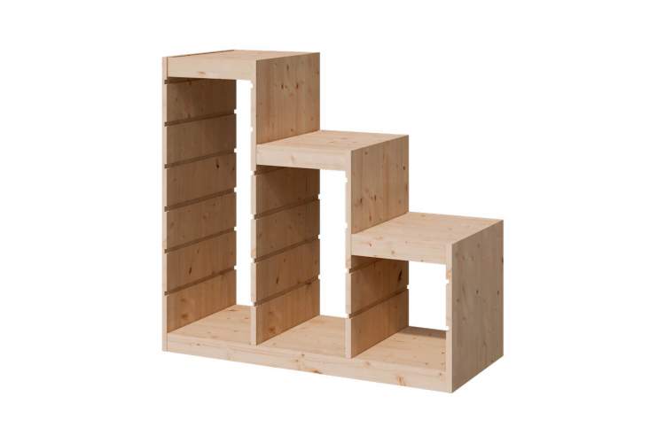 Каркас стеллажа СЫНОД 94х91х44 Без отделки-5