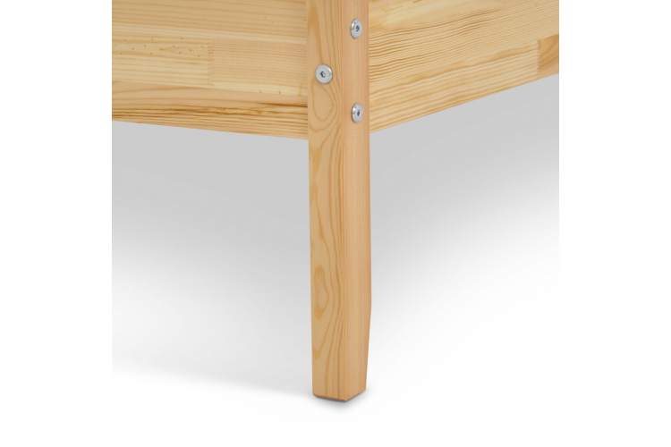 Кровать УСКАР 160х200 Прозрачный лак-10