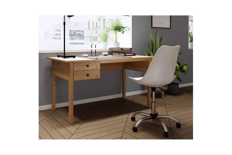 Письменный стол ВУХТЫМ 140x70 Светло-коричневый-2