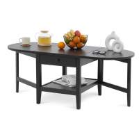 Журнальный стол ВУХТЫМ с ящиком 140х65 Черный